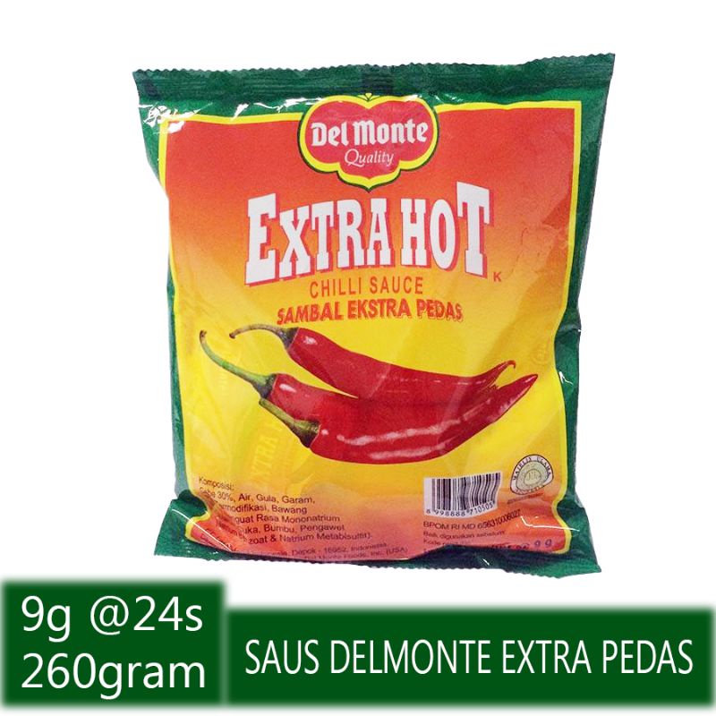 

Delmonte Saus Sambel saset isi 24 Delmonte Saus Sambel saset isi 24