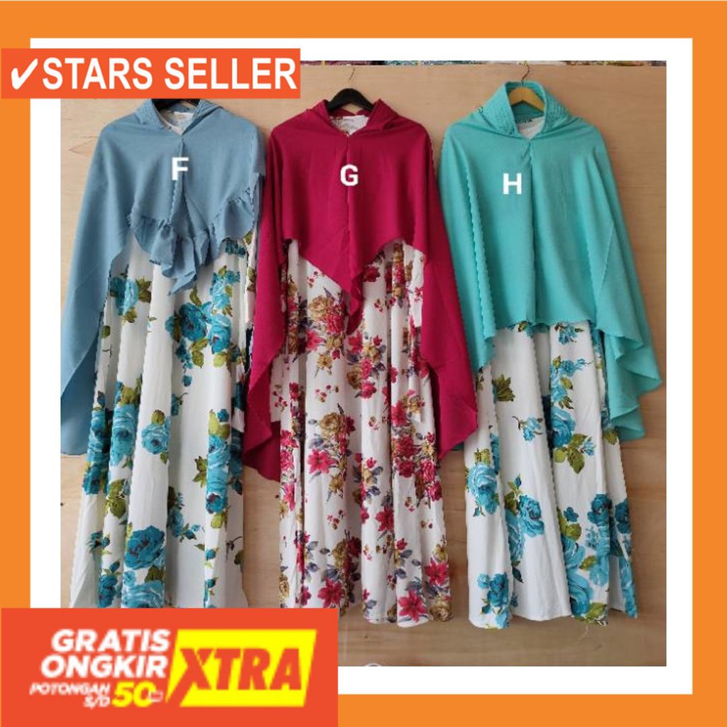 CANTIK LUCU HALUS KAIN PANDS COLLESTION PAND S TURKISH BATIK / MURAH SET GAMIS SYARI BAJU MUSLIM