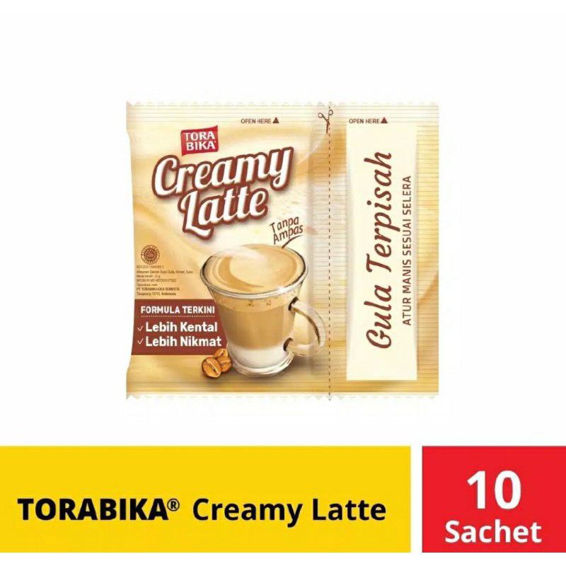 

Torabika Creamy Latte 10X25 gr