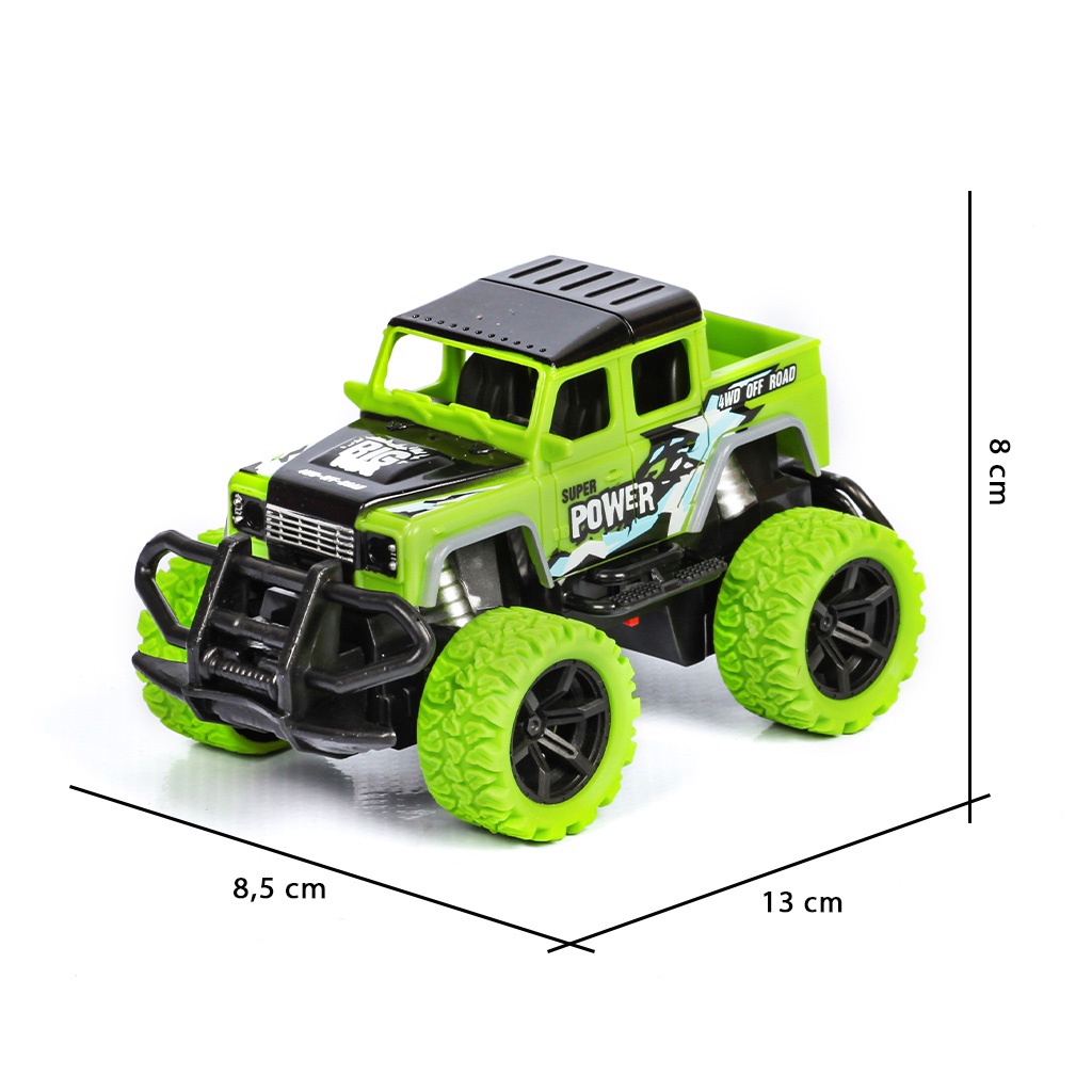 Mobil pengendali jarak jauh anak Climbing, mobil baterai anti hancur, anak laki-laki dan perempuan 'off-road mainan model SNI mainan