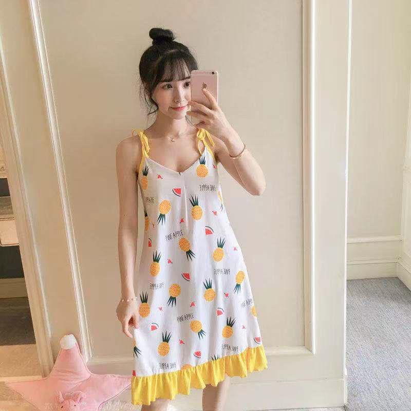 LINGERY DRESS-Pineapple