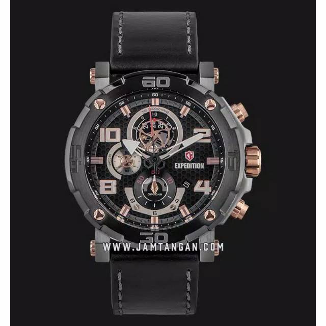Expedition E6769 E 6769 grey black knop  rosegold  jam pria we