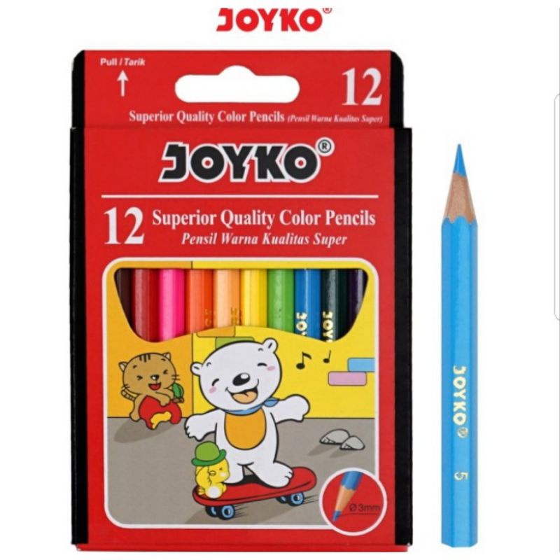 

pensil warna joyko kecil CP-s12