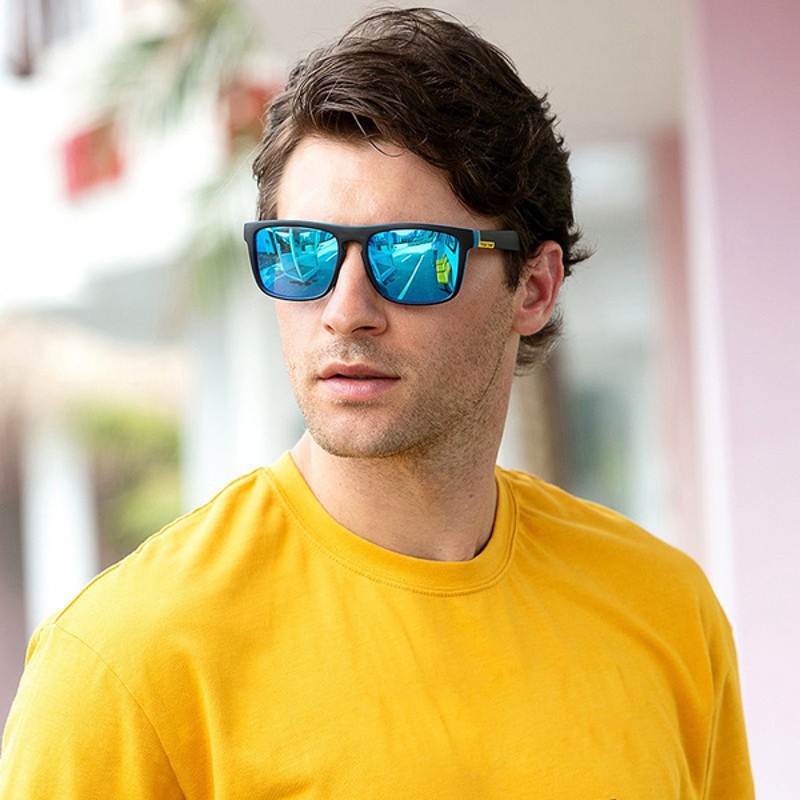 Men Fashion HD Retro Polarized Dazzling Color Film Sunglasses