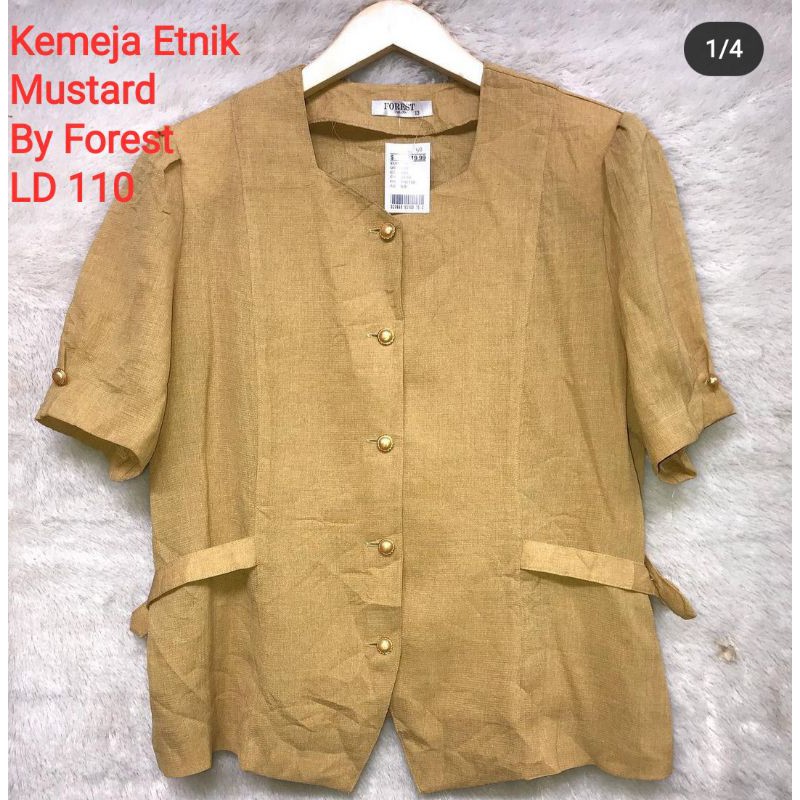 Kemeja Mustard