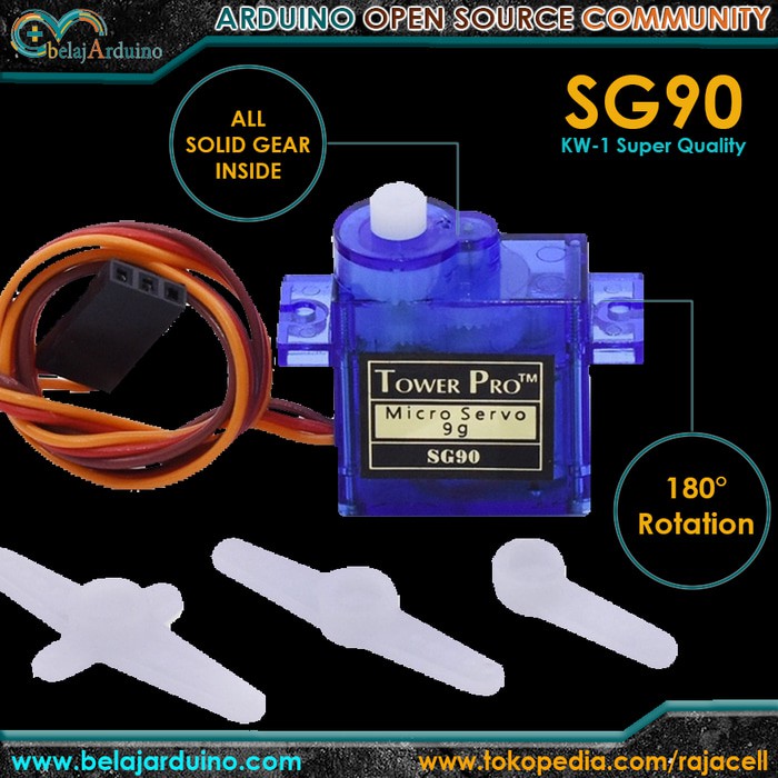 Motor Servo SG90 digital micro servo SG-90 for Arduino
