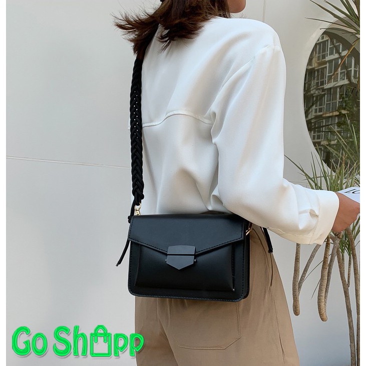 Tas Wanita Import Model Terbaru - Tas Fashion Korea Import - Tas Selempang Model Tali Tambang [SL60]