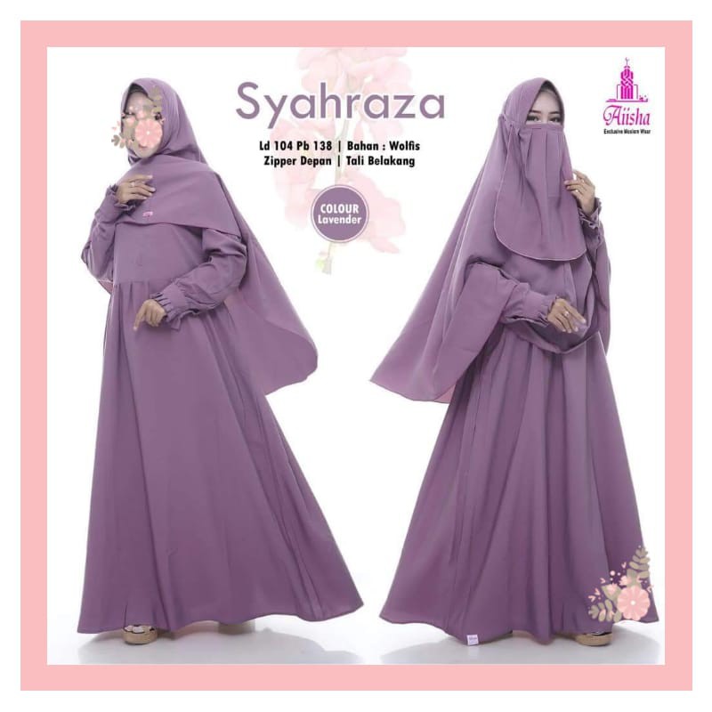 gamis syari syahraza-ori aiisha