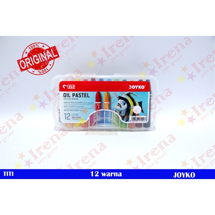 

PASTEL-DRY-OIL- CRAYON TITI OIL PASTEL 12 WARNA OP-12S -OIL-DRY-PASTEL.