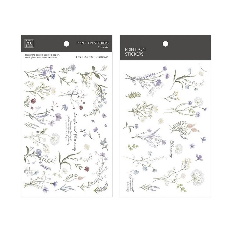 

MU Lifestyle Print-On Stickers 203