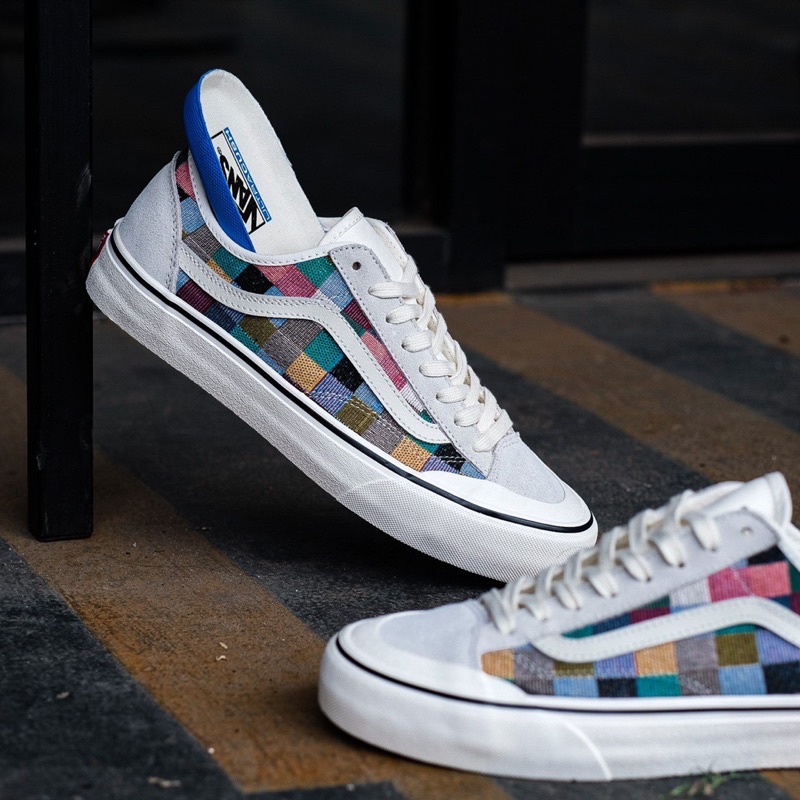 VANS STYLE 36 DECON SF WOVEN CHECKERBOARD “MULTICOLOUR” ORIGINAL 100%