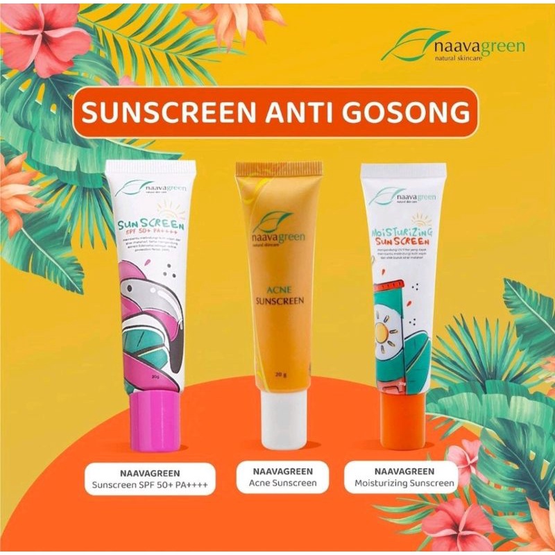 SUNCREEN/ TIRAI NAAVAGREEN - ORIGINAL SKINCARE NAAVAGREEN