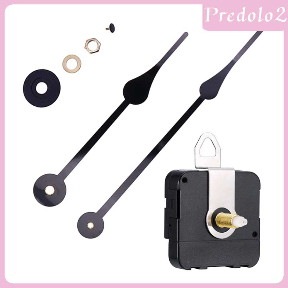 Predolo2 New Clock Parts For Wall Clock Replacement Movement Parts Quartz Clock Hands Shopee Indonesia