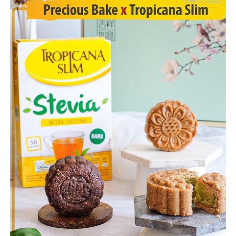 

TROPICANA SLIM Stevia Natural Sweetener 130gr (50 sachet x 2.6gr)