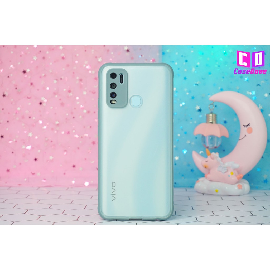 CaseDove -SoftCase Case Lensa Anti Crack Polos Vivo V19/V17| Y50/ Y30