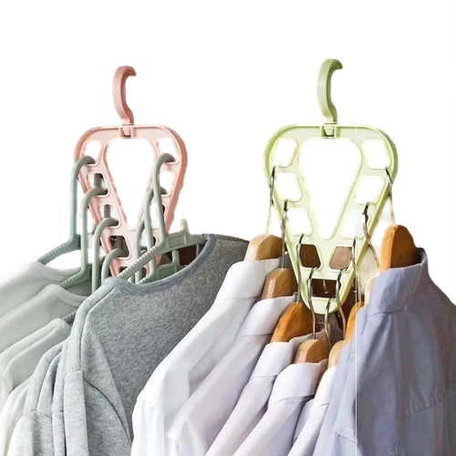 HANGER 9 IN 1 LOVE / GANTUNGAN BAJU AJAIB 9 LUBANG / GANTUNGAN BAJU 9IN1 / HANGER LEMARI GANTUNGAN