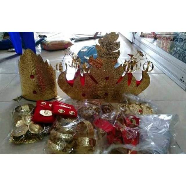 Siger Lampung Set Papa mama lengkap Aksesoris