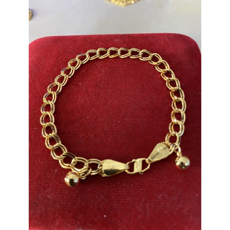 Gelang emas asli kadar 700/16k dewasa