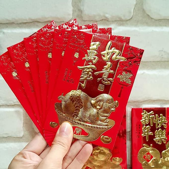 

14.84Ftgrdujh- 803/804 Angpao Pendek Tebal Babi Emas Ampao Murah Grosir Lusinan 2019 -Toko-Boneka.