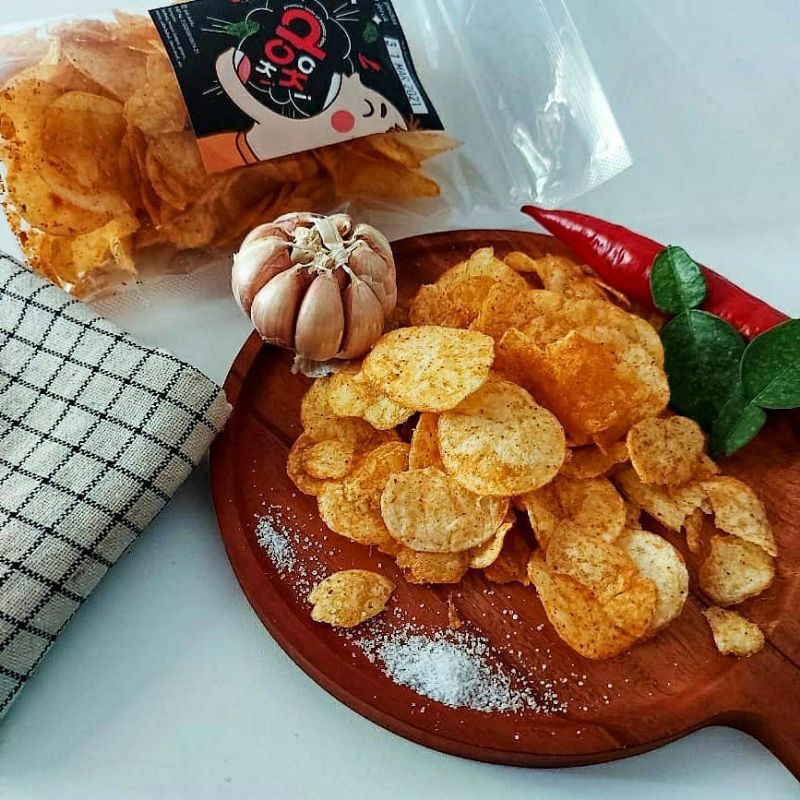 

Keripik Kentang Pedas Jeruk Doki Doki