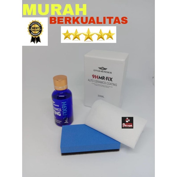 LAMINATING NANO  CERAMIC COATING 9H MOBIL PAINT PROTECTION 9H MR FIX ORIGINAL  TERMURAH