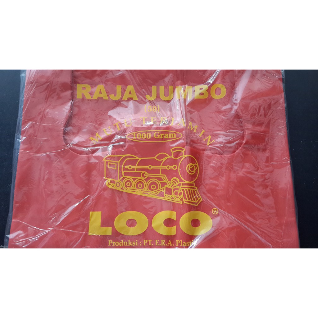 Jual Plastik Merah 50 Merah Raja Jumbo Kantong Kresek Merah Besar 50 Loco Shopee Indonesia 1580