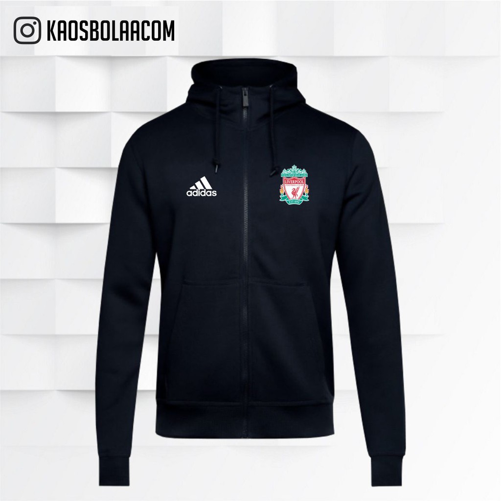 Jaket Zip Up Adidas Liverpool