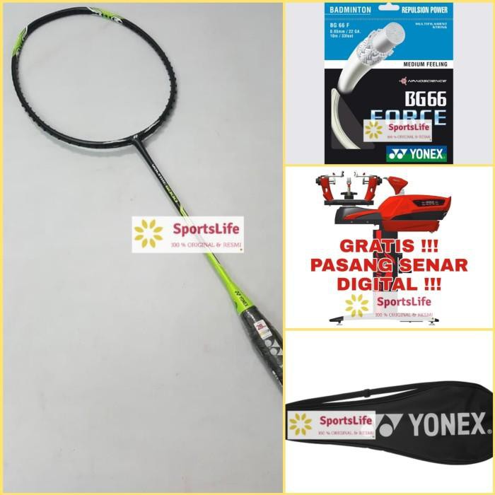 mantul habis badminton RAKET BADMINTON YONEX VOLTRIC 6000 ORIGINAL MADE IN JAPAN BONUS SENAR
