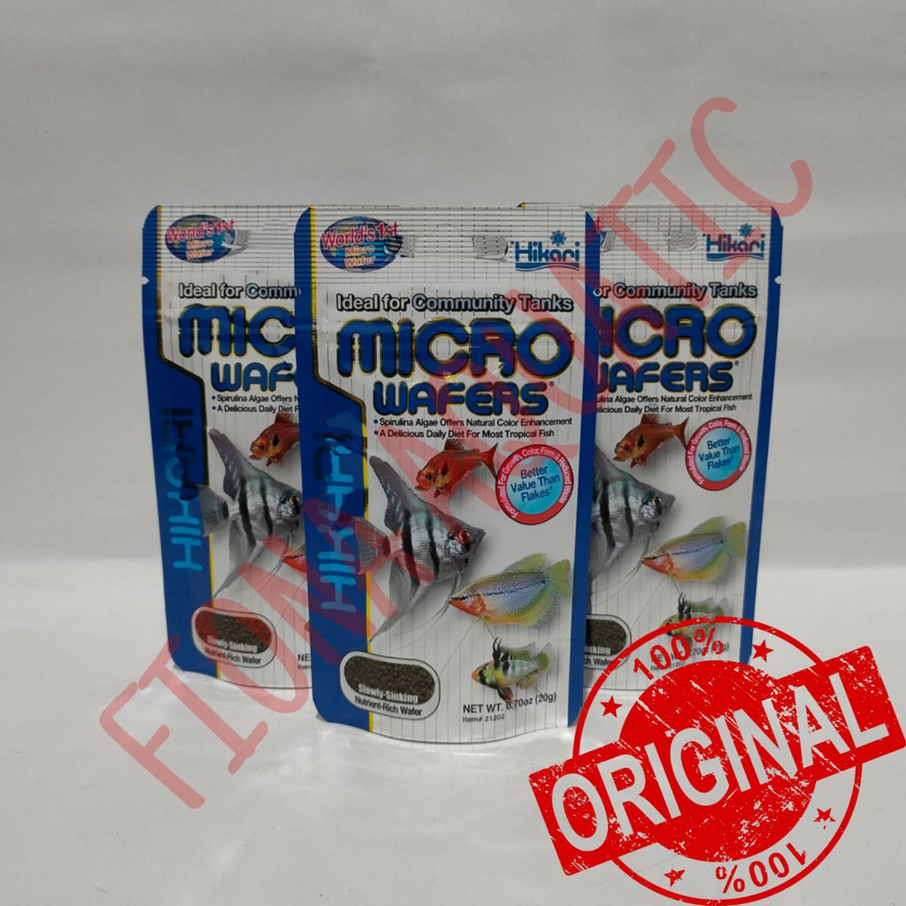 Hikari Micro Wafers 1kg Alimento Para Peces Tropicales | Cuotas Sin Interés