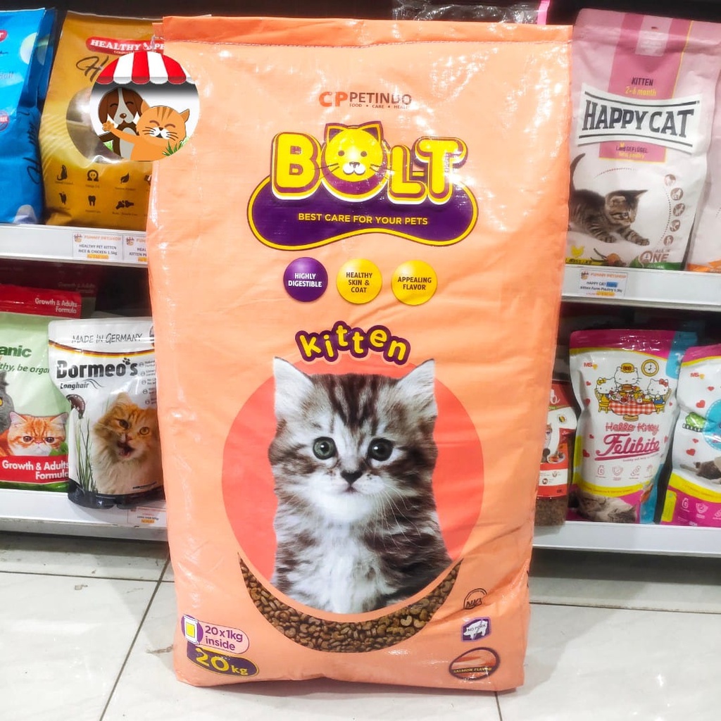 (KARUNGAN) BLT KITTEN BOLTCAT 20KG | Makanan Kucing | KITTEN BOLT 20KG