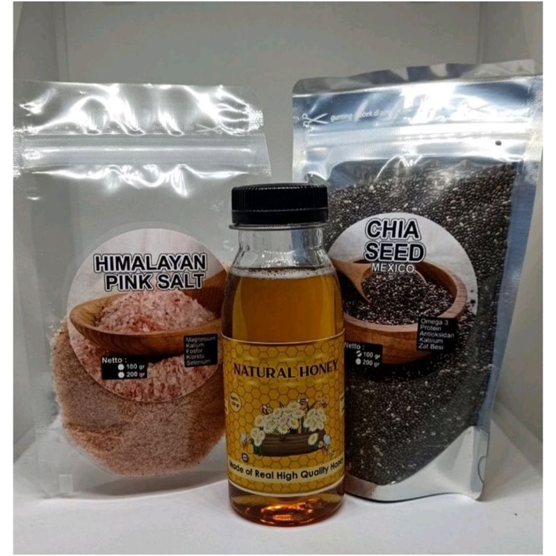 

PAKET HEMAT MADU CHIASEED GARAM HIMALAYA • SUPERFOOD
