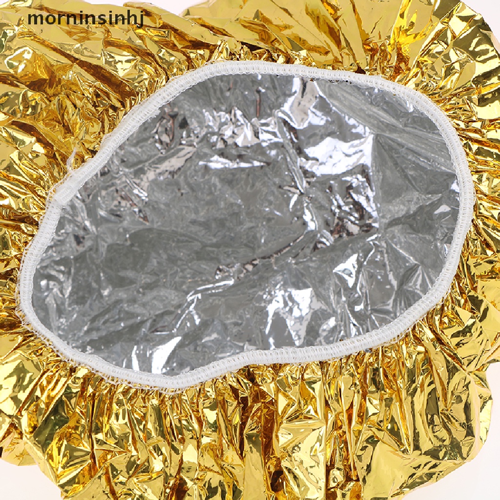 Mor Shower Cap Bahan Aluminum Foil Tahan Panas