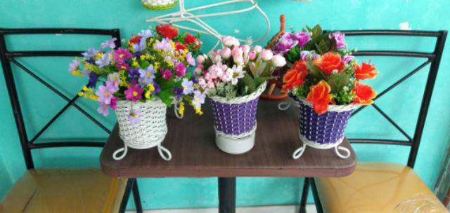 Bunga Sepatu Mungil Bunga Artificial Bunga Dekorasi - Af21