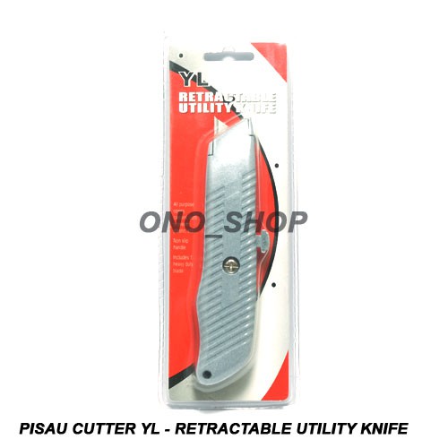 

Pisau Cutter YL - Retractable Utility Knife