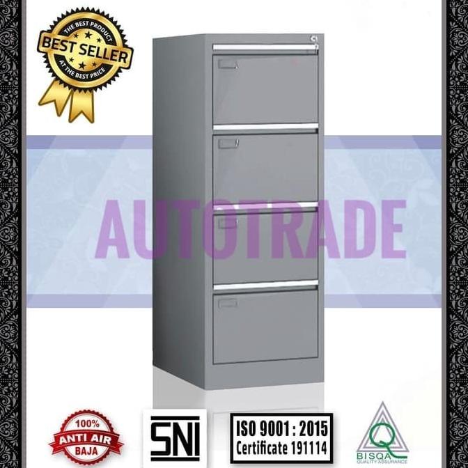 

Filling Cabinet Lemari Arsip File Besi 4 Laci V-304 Original Vip Murah Terlaris