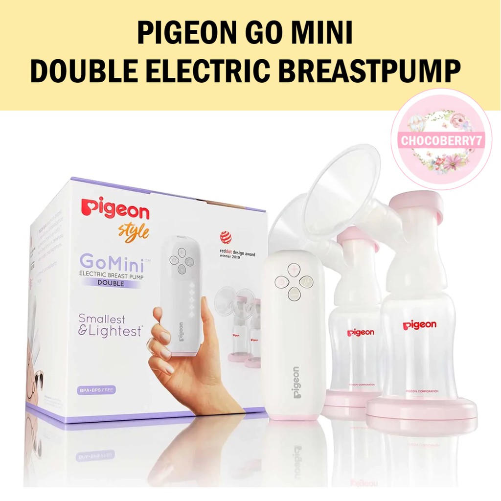 Pigeon Go Mini Double Electric Breast Pump Pompa Asi GoMini