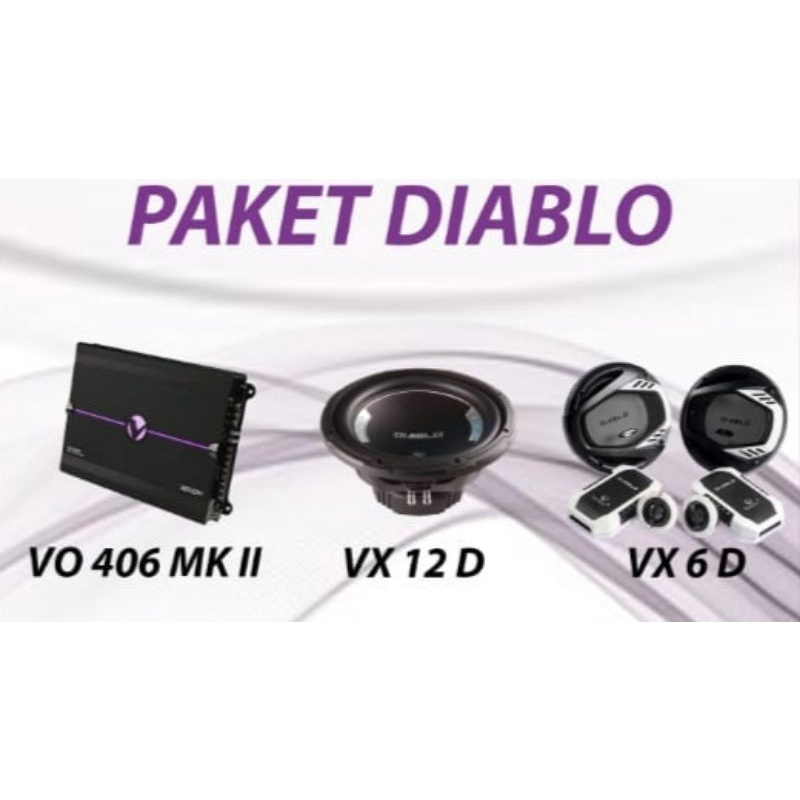 Paket Audio Mobil Venom Diablo