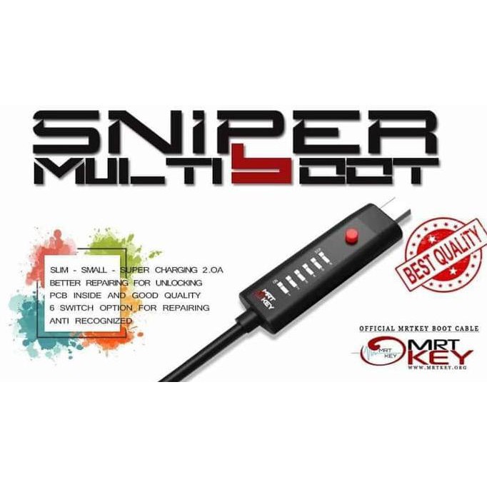 KABEL BOOT SNIPER 6 IN 1