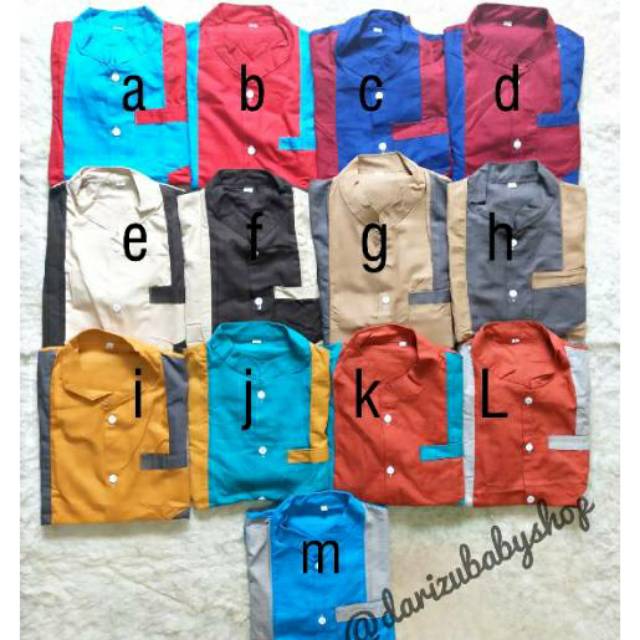 Setelan Koko anak model rompi