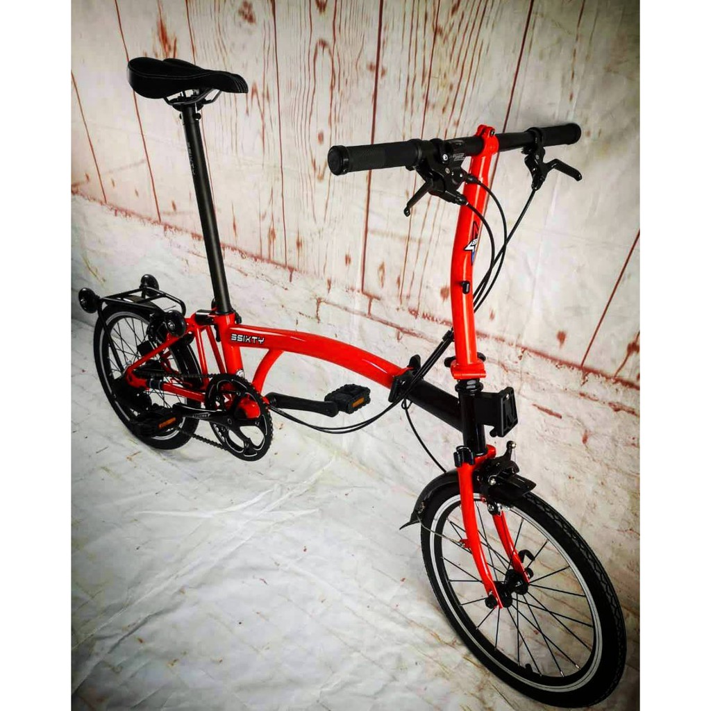 Sepeda lipat 3sixty 2020 new color. Ready stok