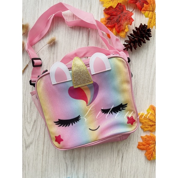 Tas bekal glitter TB04 TB05 TB07 lunch bag anak perempuan