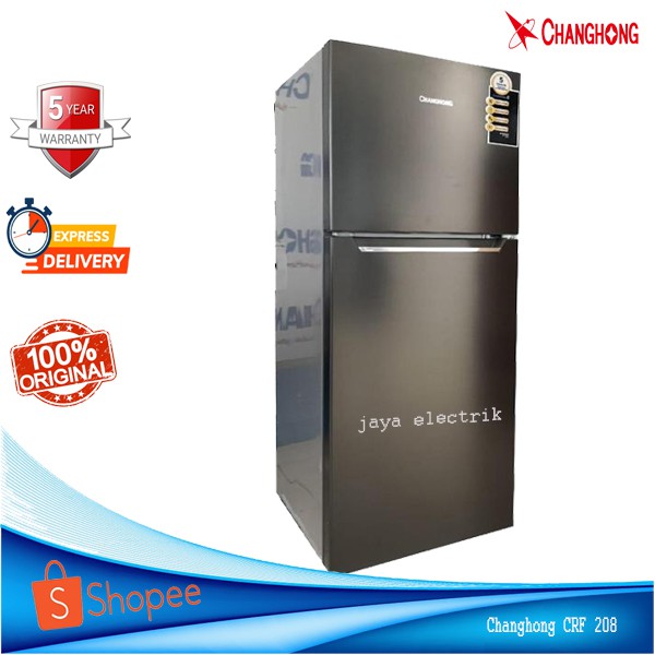 Kulkas 2 Pintu Changhong Crf 208 160 Liter Garansi Resmi 5 Th Shopee Indonesia