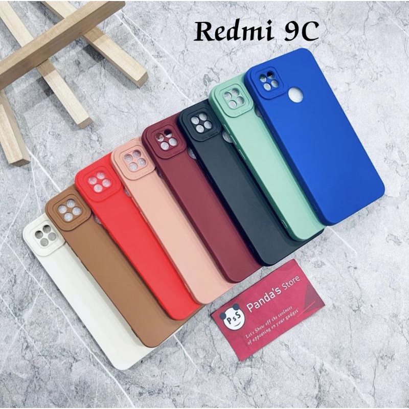 Softcase Pro Camera Redmi 9C / 10A Candy Case Full Color 3D Silikon TPU