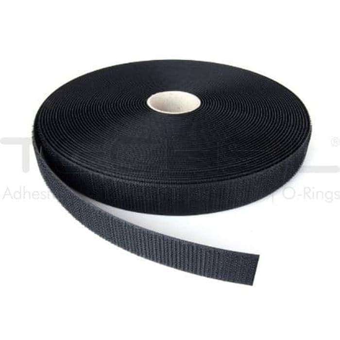 Velcro Magic Tape Kabel 25 Meter Lebar 2CM [Black]