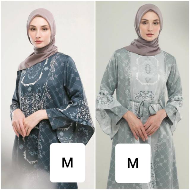 Vanilla Hijab Rindu dress