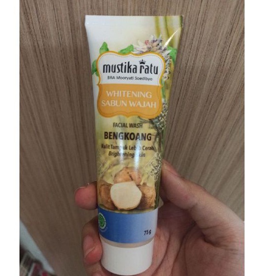 Mustika Ratu Sabun Wajah / Mustika Ratu Facial Wash Bengkoang 75g