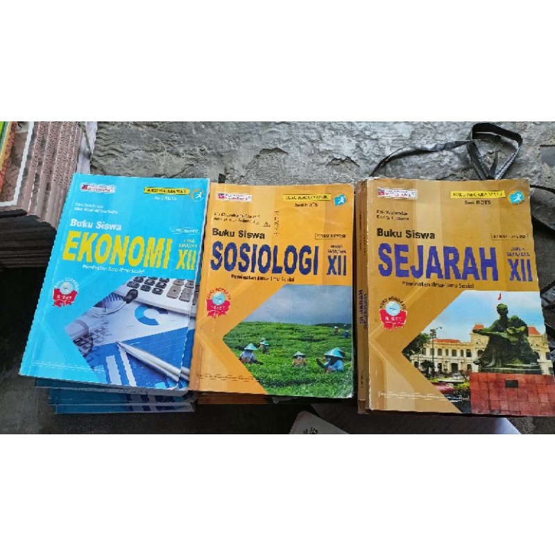 Jual Buku Siswa Ekonomi Sosiologi Sejarah Untuk SMA Kelas XII Penerbit ...