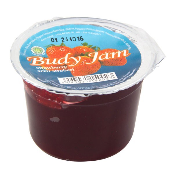 

Budyjam Cup Strawberry 150Gr