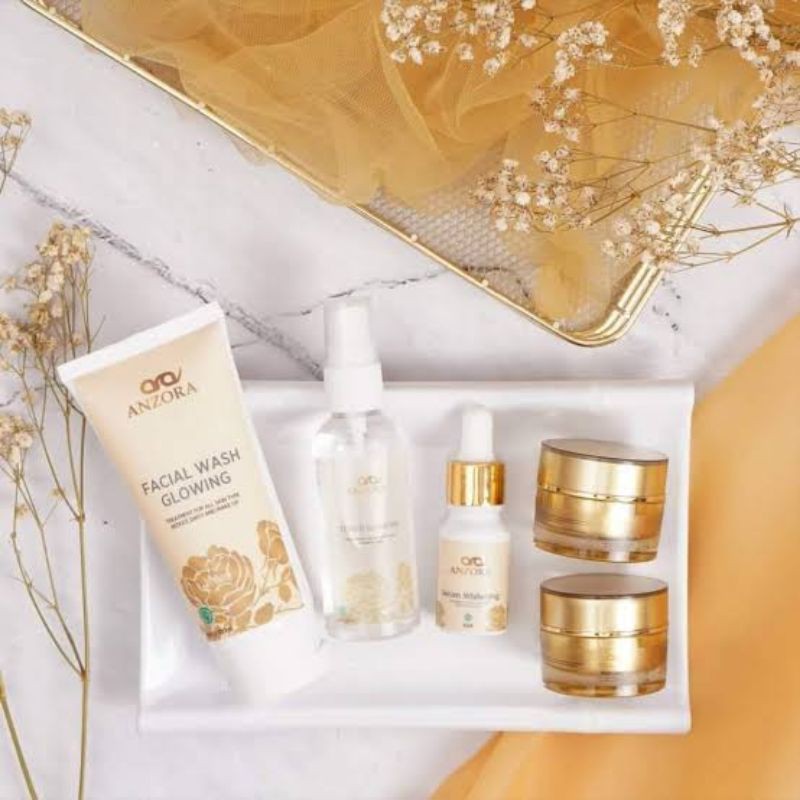 ANZORA GLOW/ANZORA ACNE/ANZORA SKINCARE/PAKET GLOW ANZORA/PAKET ACNE ANZORA