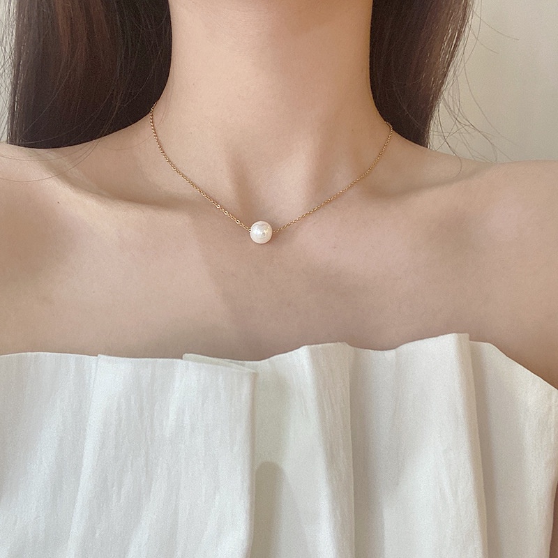 Kalung KL190 Stainless Steel Premium Fashion Wanita Kalung unik Lucu Elegant /Deluna/ BS